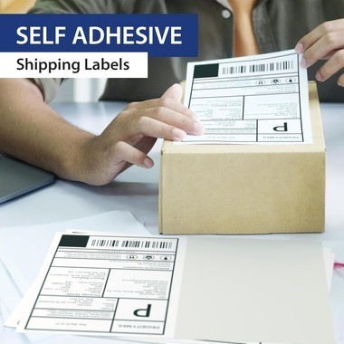 200-4000 Premium 8.5×5.5 Shipping Labels Half Sheet Self Adhesive