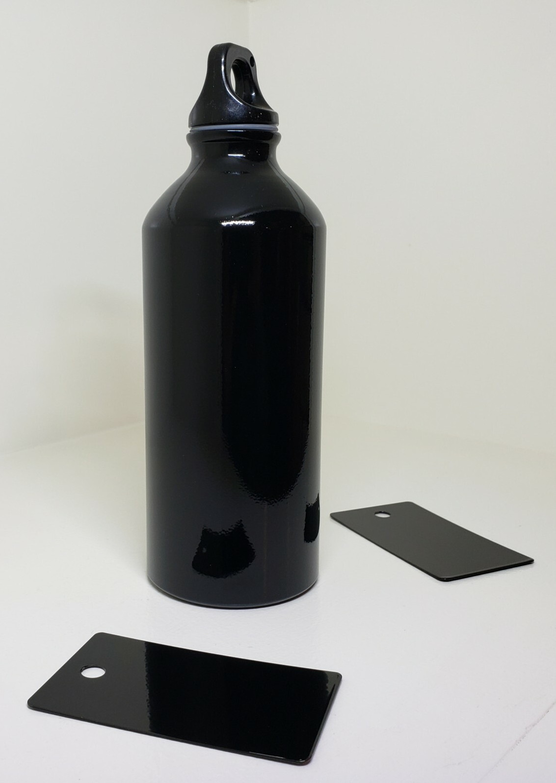 HIGH GLOSS MIRROR BLACK Powder Coating Paint 1LB USA Made