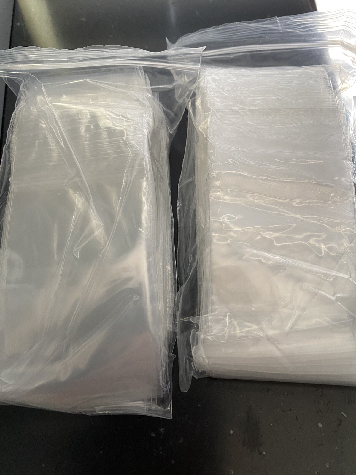 100 Clear Small Zip Seal Top lock 3″x 2″ Plastic Bags jewelry bags, etc