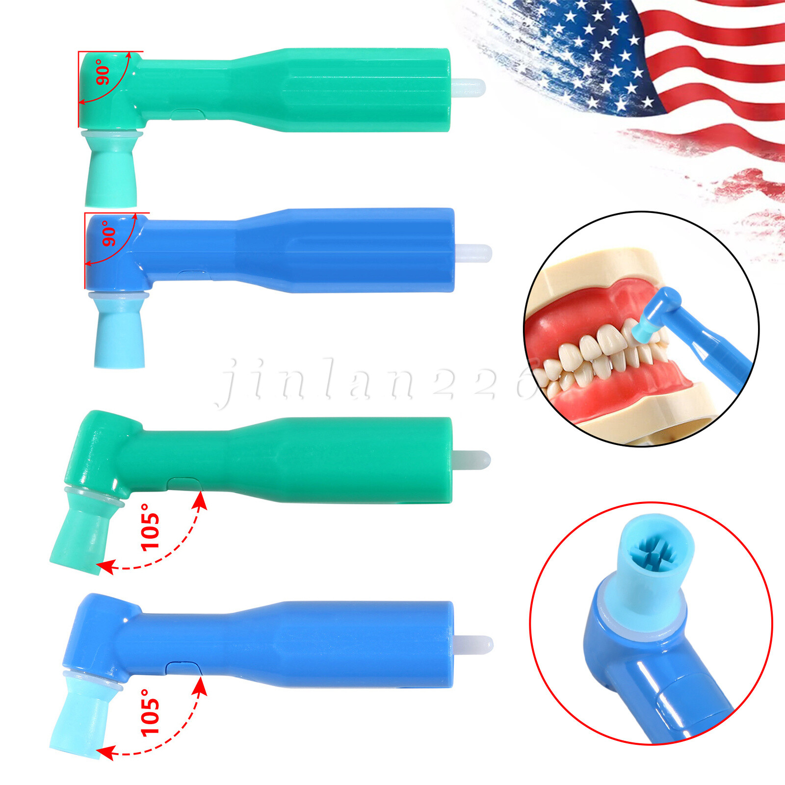 Dental Disposable Prophy Angles Contra Angles Top Quality Money Back Guarantee!