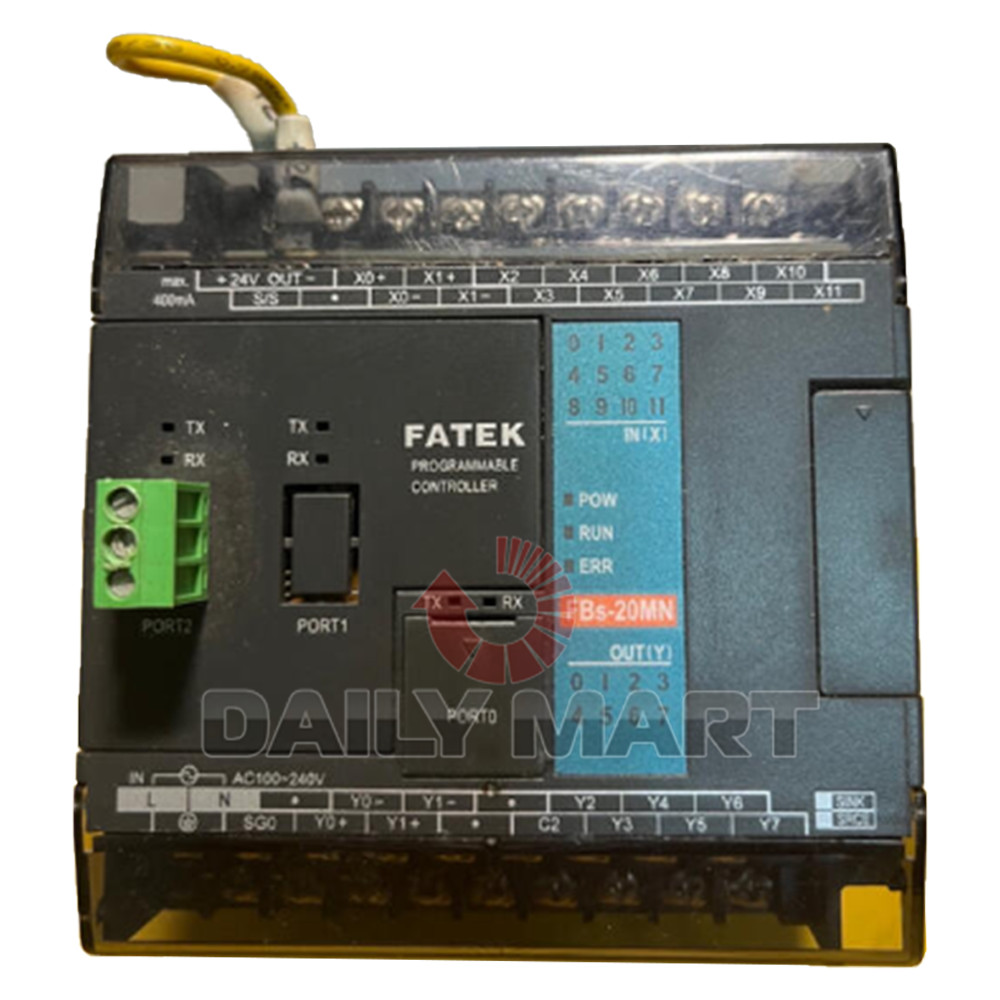 Used & Tested FATEK FBS-20MN PLC Controller