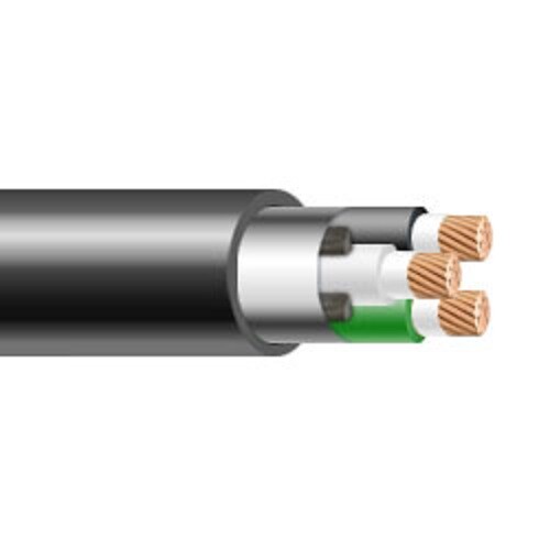 43100 4/3 Wire Cord SOOW , Rubber Coated, 4 Gauge, 3 Conductor, 600V 100′