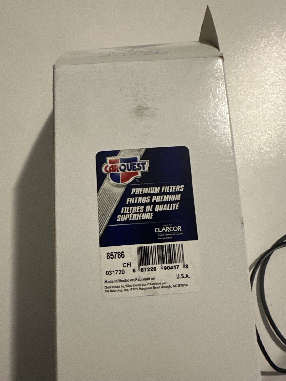Carquest Premium HD Hydraulic Filter 85786