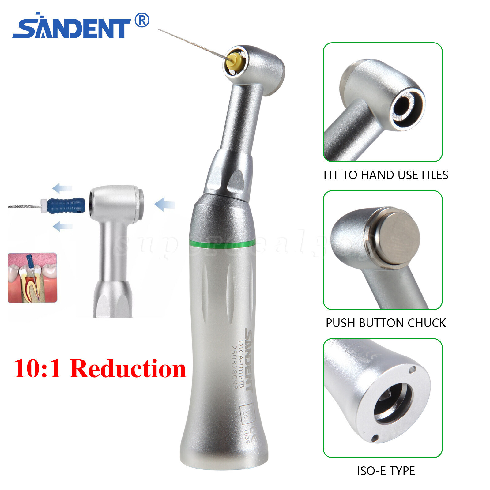 3pcs Sybronendo Dental Endo Buchanan Hand Plugger Niti Tip Fill Obturation 3Size