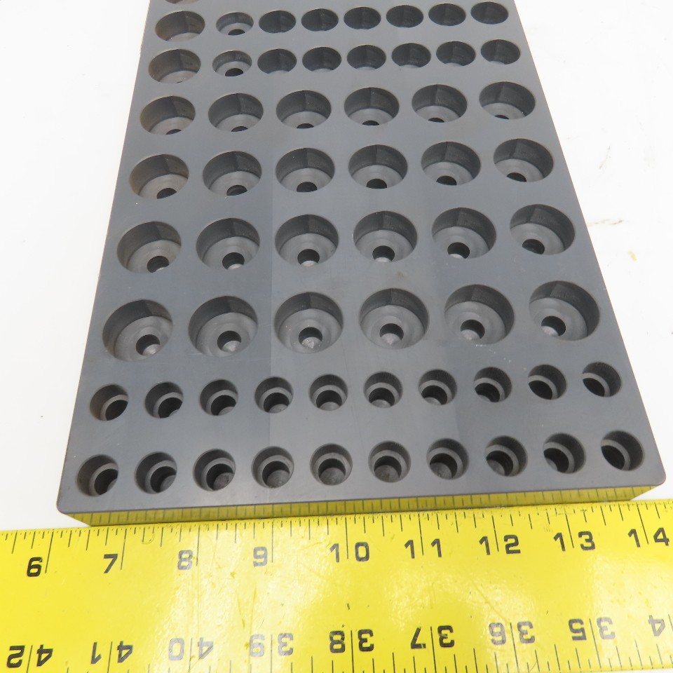 R&R Fixtures TC-500200 502mm x 197mm x 25mm Component Tray M6, M8, 1/4-20
