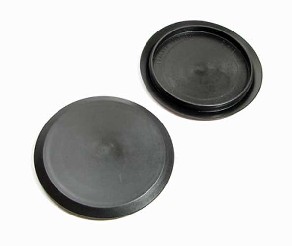 2 Pack Brand NEW Genuine Niagara Flexible 2-1/2″ Black Plastic Hole Plugs S1419