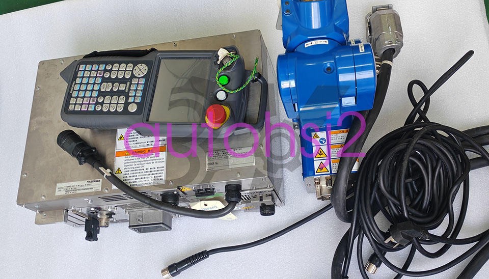 USED YASKAWA MOTOMINI ROBOT 0.5KG(YRC1000MICRO CONTROLLER JZRCR-APP01-1 PENDANT)