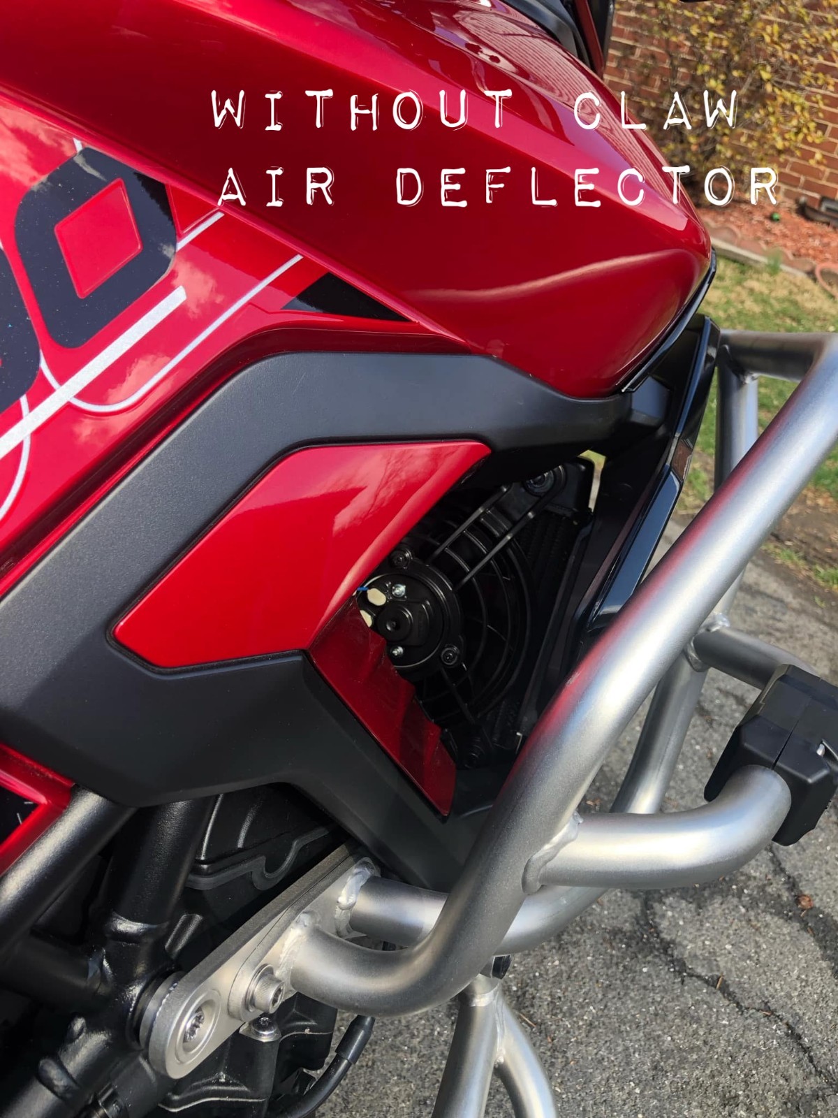 Claw Series Clip On Triumph Tiger 900 Air Deflectors- UK