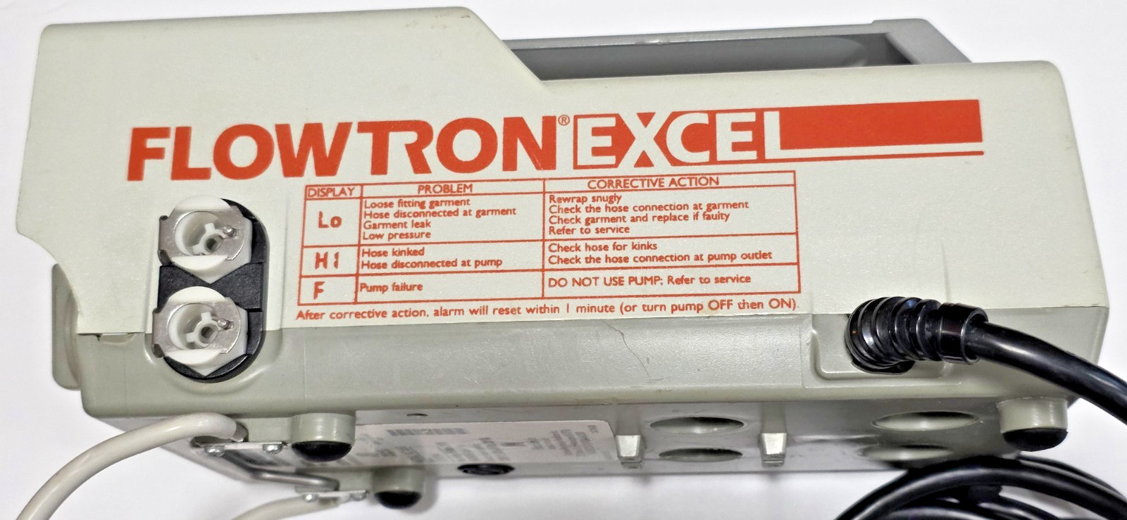 Huntleigh Flowtron Excel AC550 with hoses and calf garments(2)