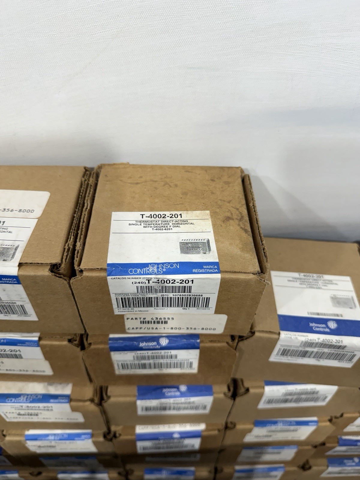 Johnson Controls T-4002-201 Thermostat, Single Temperature, Heating (PRICE FOR 1