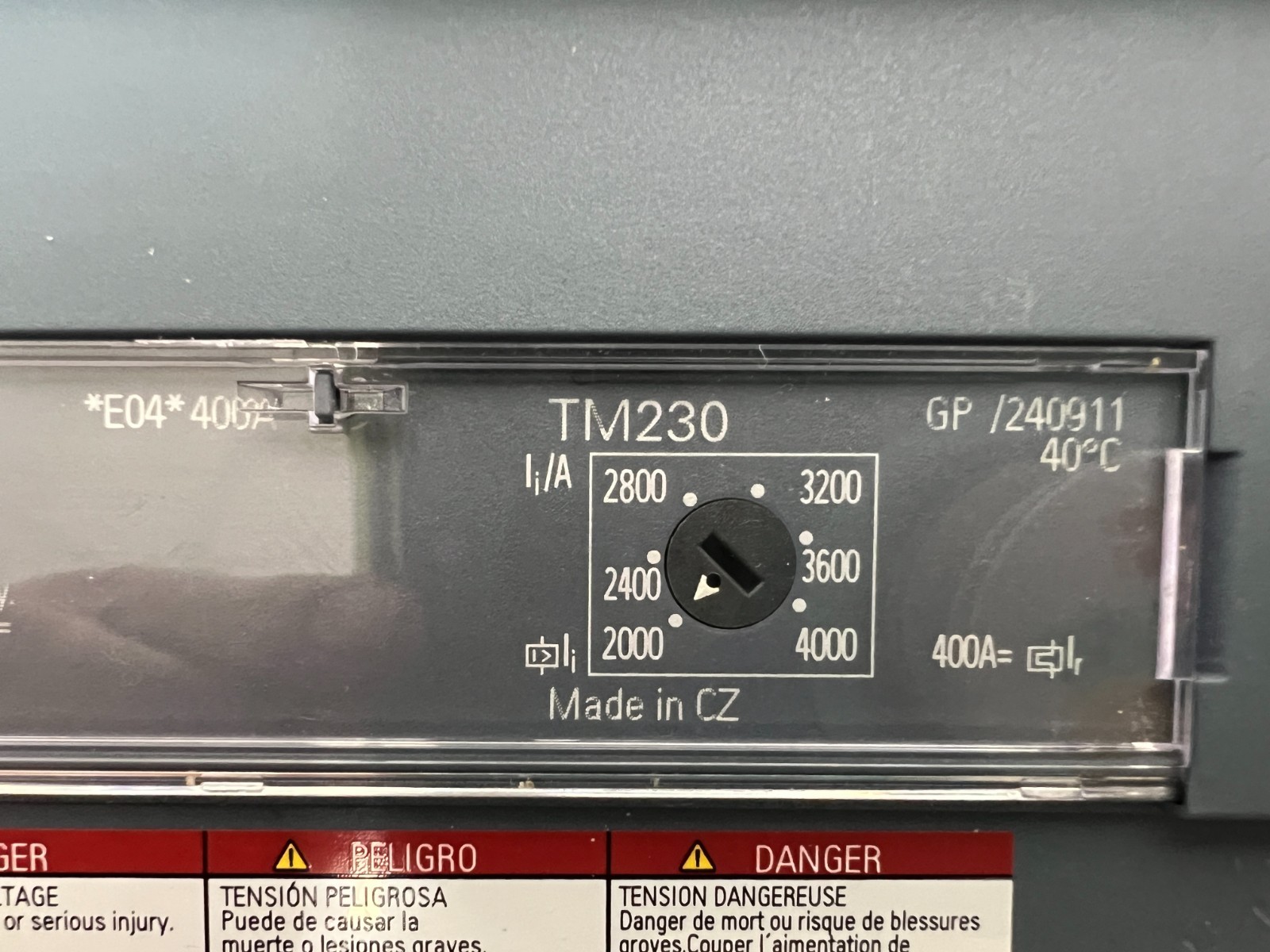 👀NEW SIEMENS 400 AMP CIRCUIT BREAKER 2P 600V 3VA5340-5EC61-0AA0 W/ 400 AMP TRIP