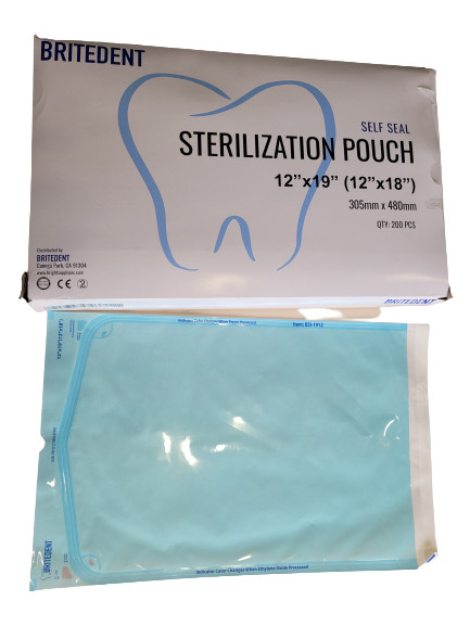 Self Seal Sterilization Pouches – Autoclave Sterilizer Bags 12 x 19 Tattoo