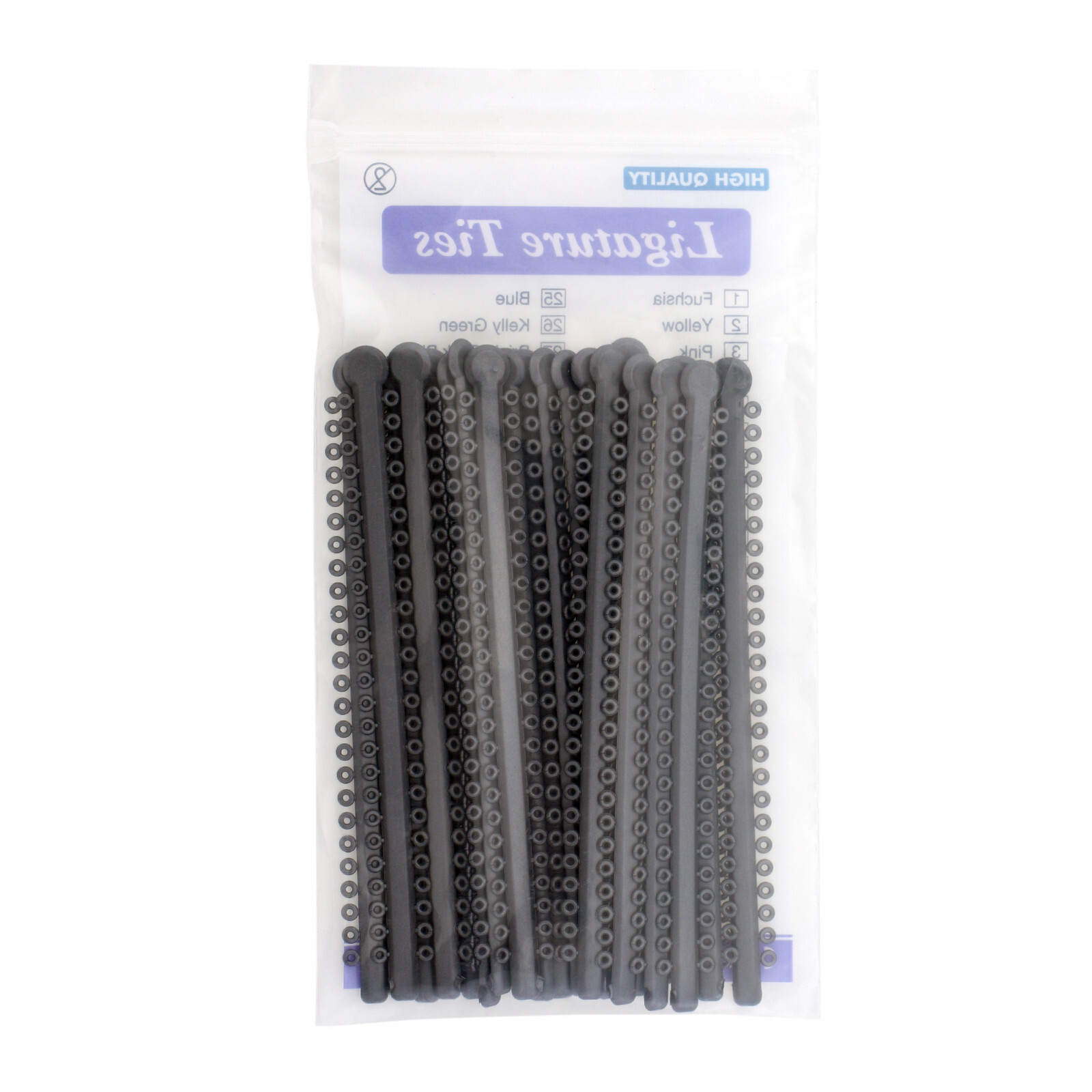 1000pcs Dental Orthodontic Ligature Ties Braces Elastic Rubber Ligas Ortodoncia