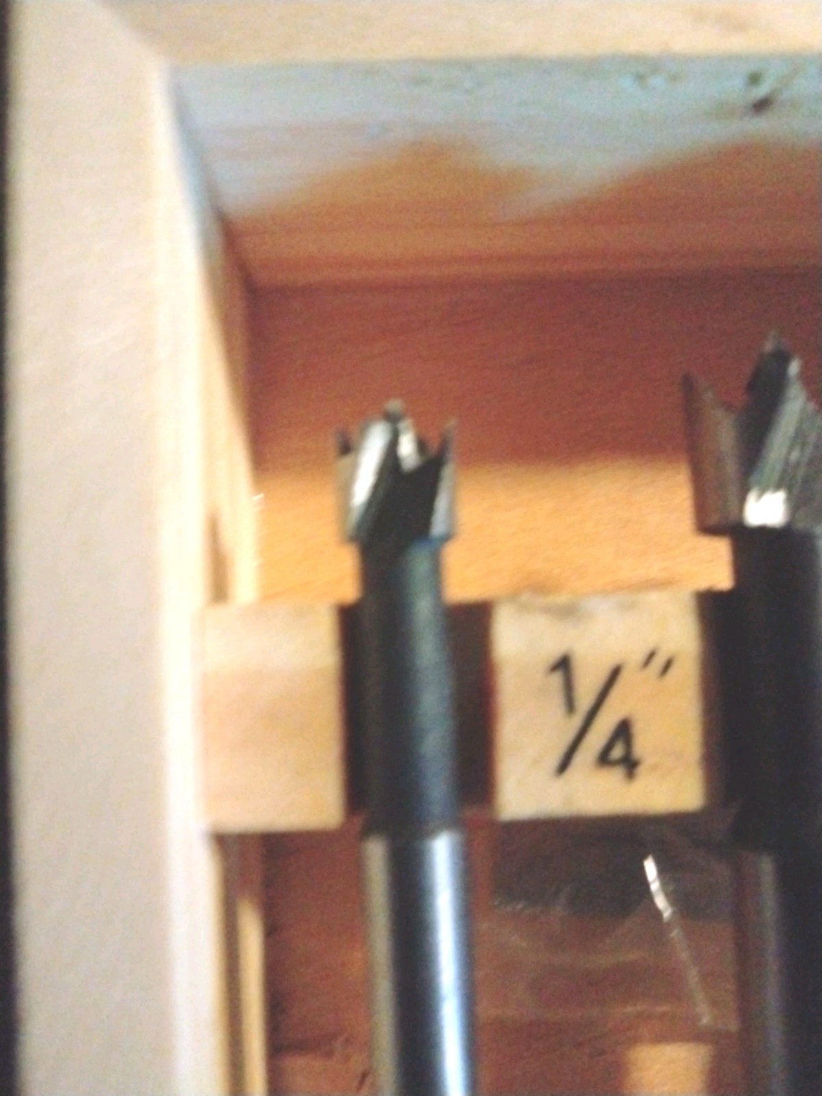 BASYNOL Forstner bit set 8 Piece Precision Forstner Bit Set In Wood Box