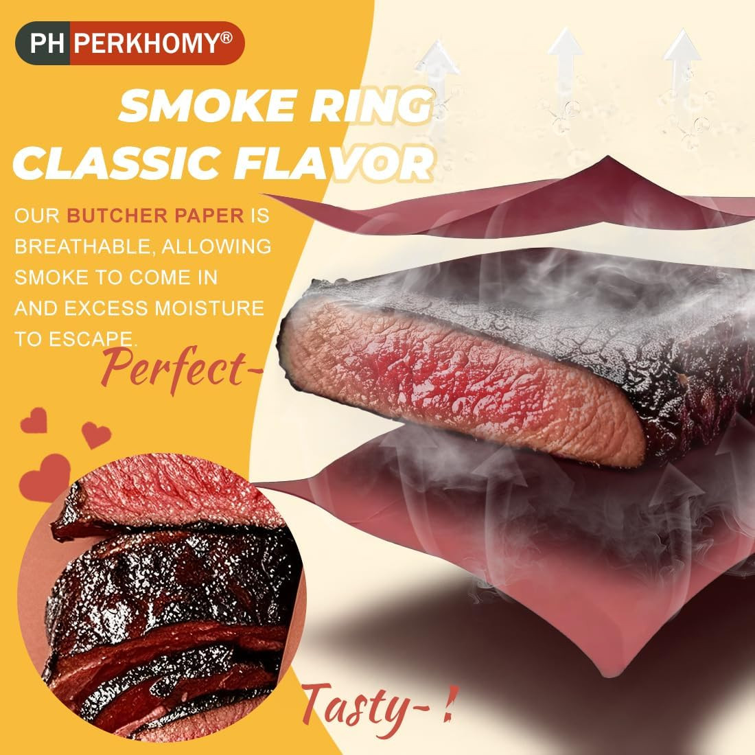 Pink Butcher Paper Roll 18″ X 1200″ (100′) for Smoker BBQ Grilling Smoking Meat