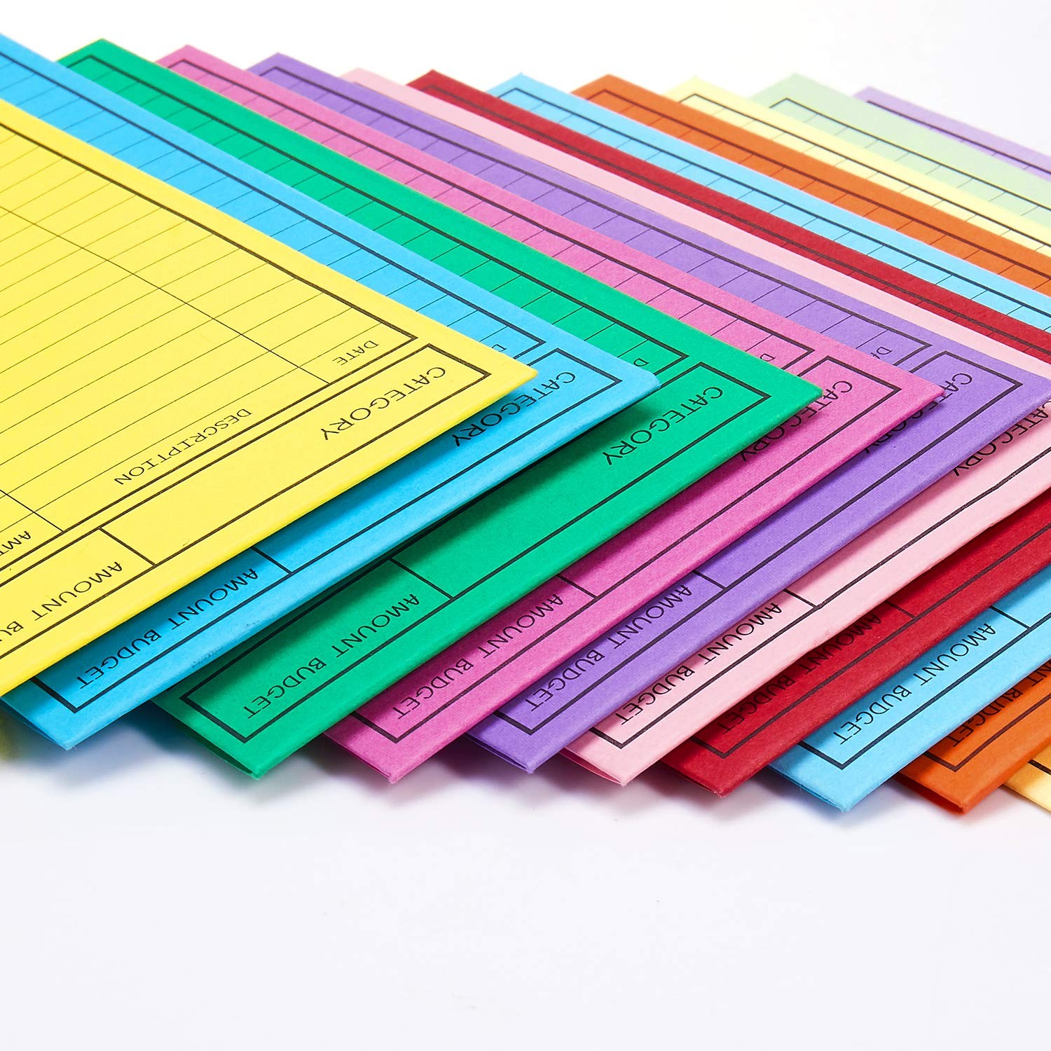 New!! 24 Pcs Cash Envelopes for Budgeting, Cardstock Budget Envelope System f…