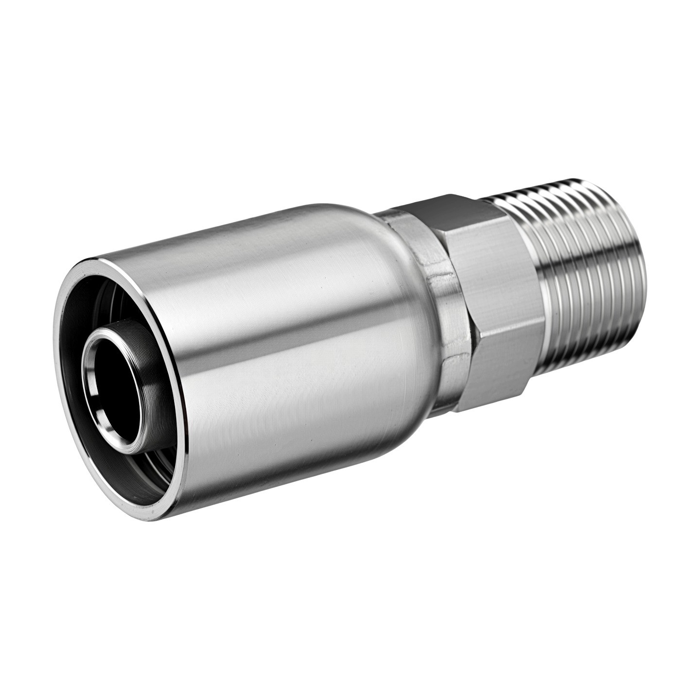 33FT 3/4″ Hydraulic Hose + 12 Straight Fittings 3/4″ JIC Female & 3/4 NPTF Male