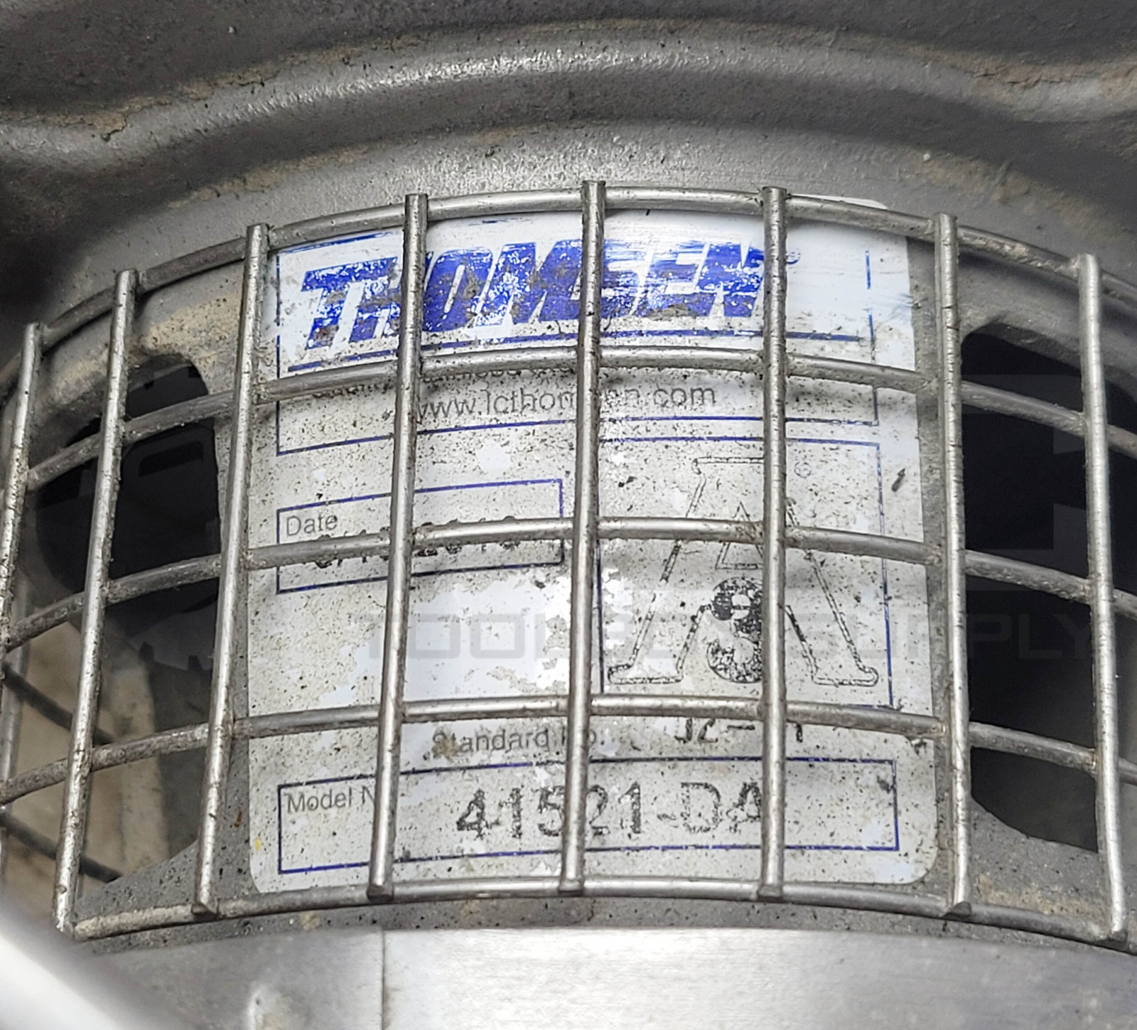 BALDOR CM3545 MOTOR 34A62-282 1HP W/ THOMSEN 41521-DA SANITARY CENTRIFUGAL PUMP