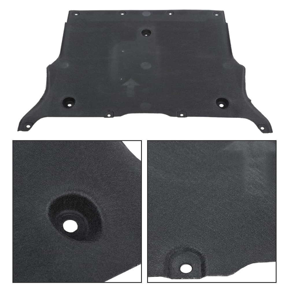 Front Under Engine Cover Splash Guard Tesla Model 3 2017-2023 1104312-00-B Black