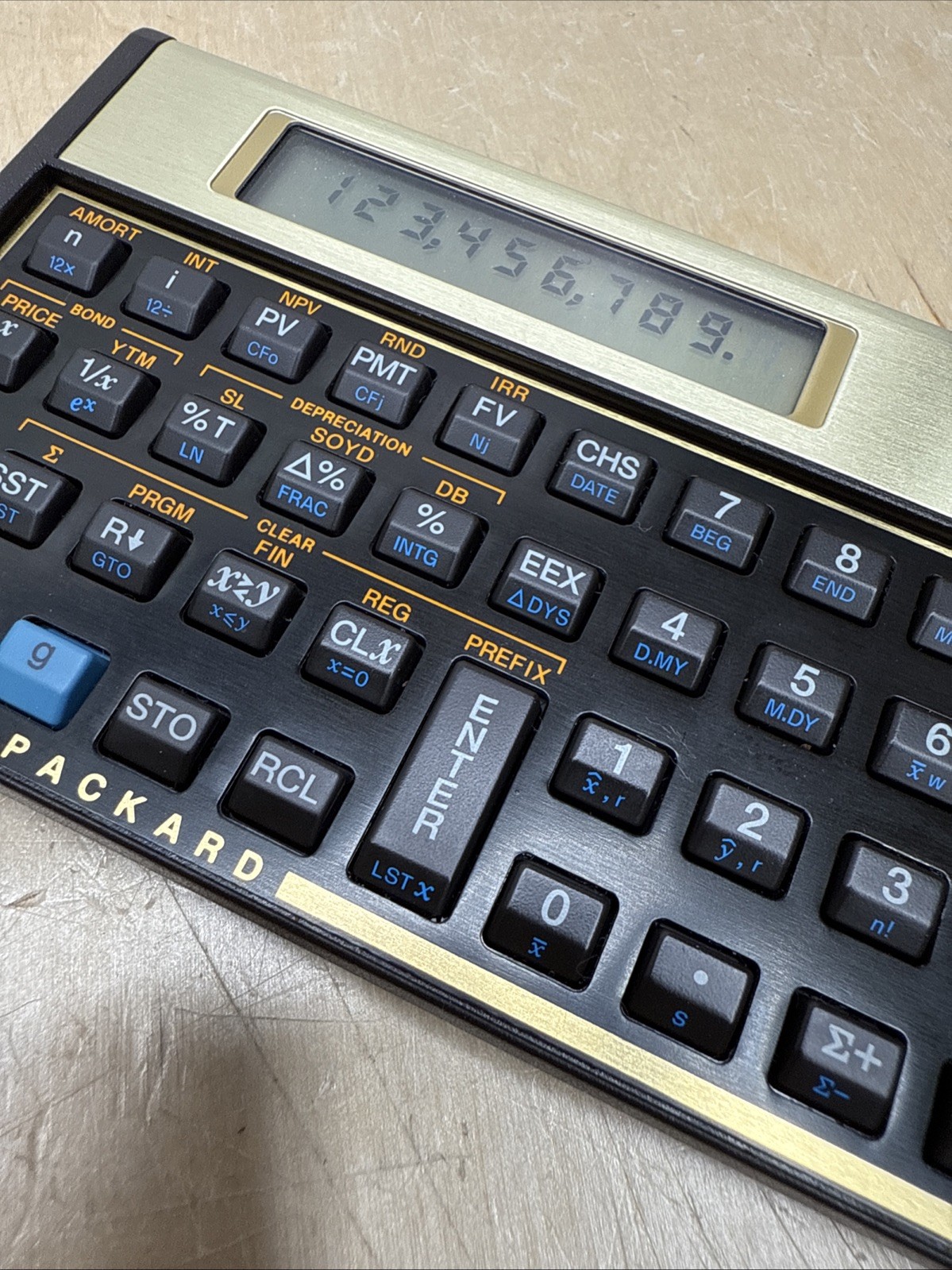 Hewlett-Packard HP-12C Financial Calculator New Battery Tested Working Malaysia