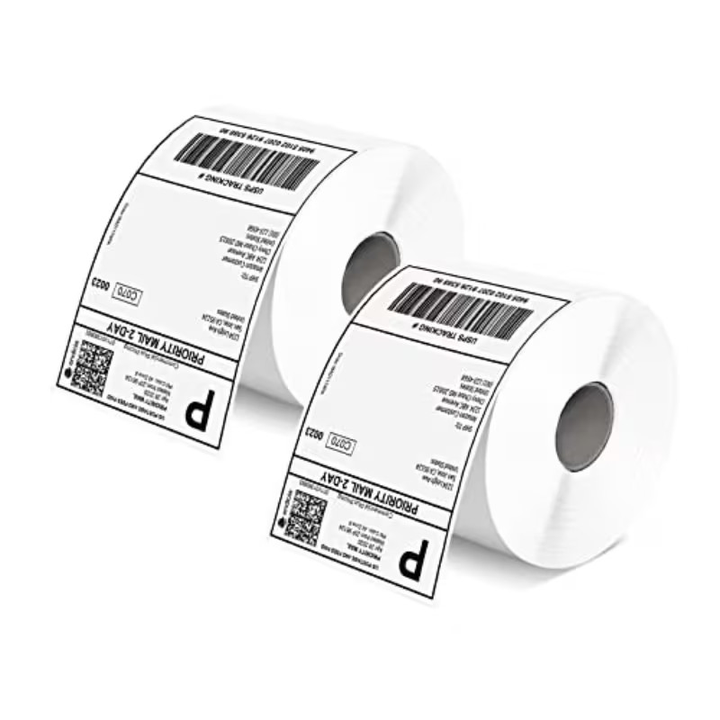 2 Rolls 1000 Labels 4×6 Thermal Labels for Zebra And Most Printers 4″ x 6″ US