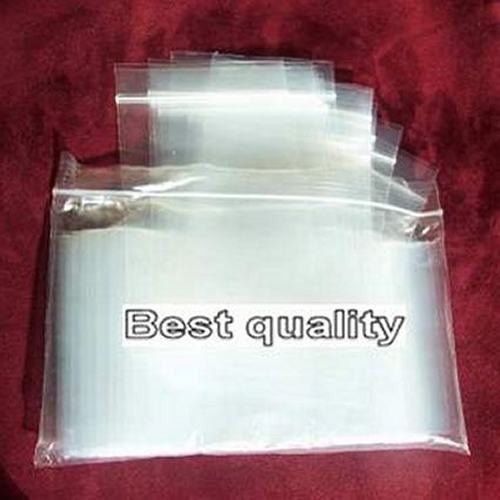 100 3″x 5″ Clear Zip Lock Plastic resealable Poly BAGS-2MIL Jewelry-High Clarity