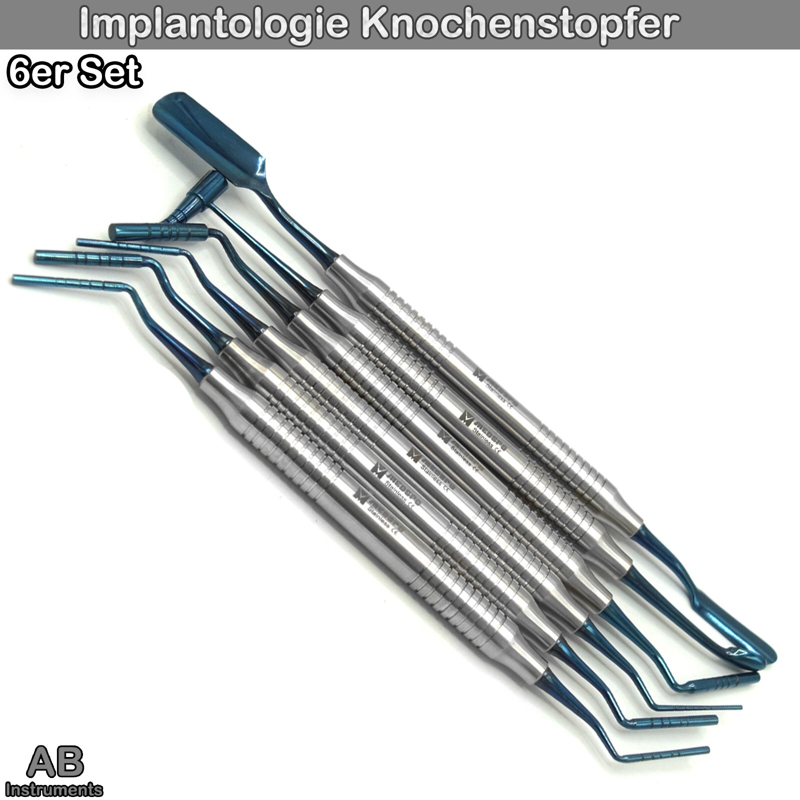 Implant Surgery Bone Graft Tamper Bone Graft Packer Plugger Dental