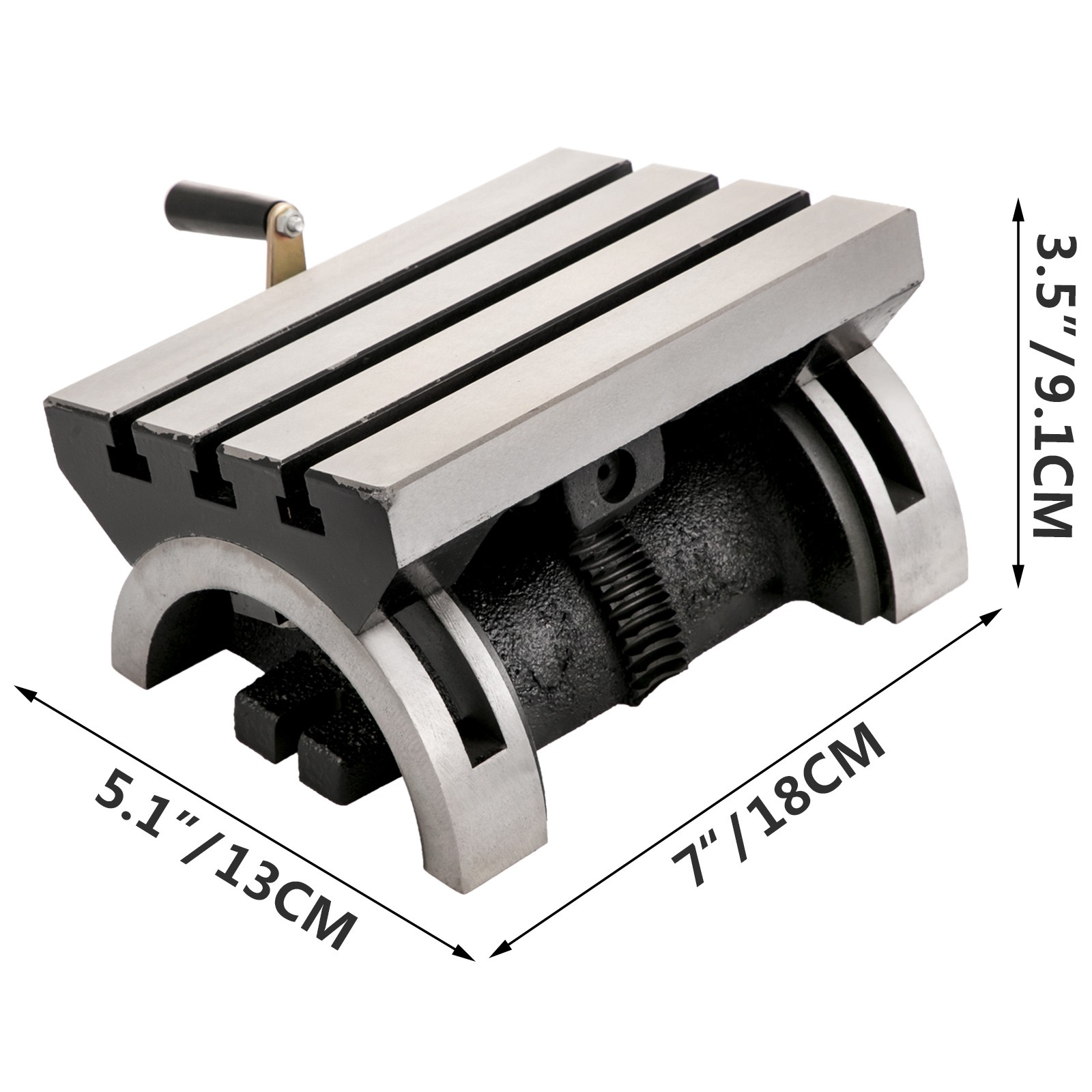 Tilting Table 5 x 7inch for Milling Machines Swivel Angle Plate Adjustable Plate