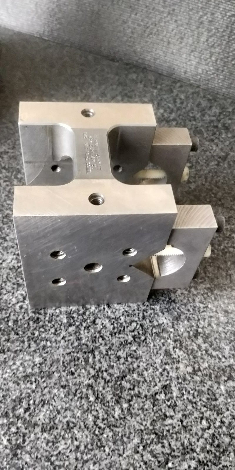 HERMANN SCHMIDT MCV CUBE ~ Master reference 3″ x 3-1/4″ x 3-3/4″ V block