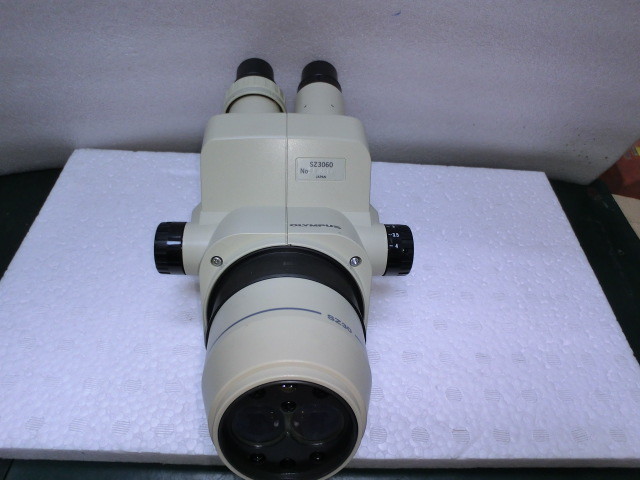 Olympus SZ3060 Stereo MicroScope+Olympus G10x Eyepiece,0.9-4Zoom,Used&5991