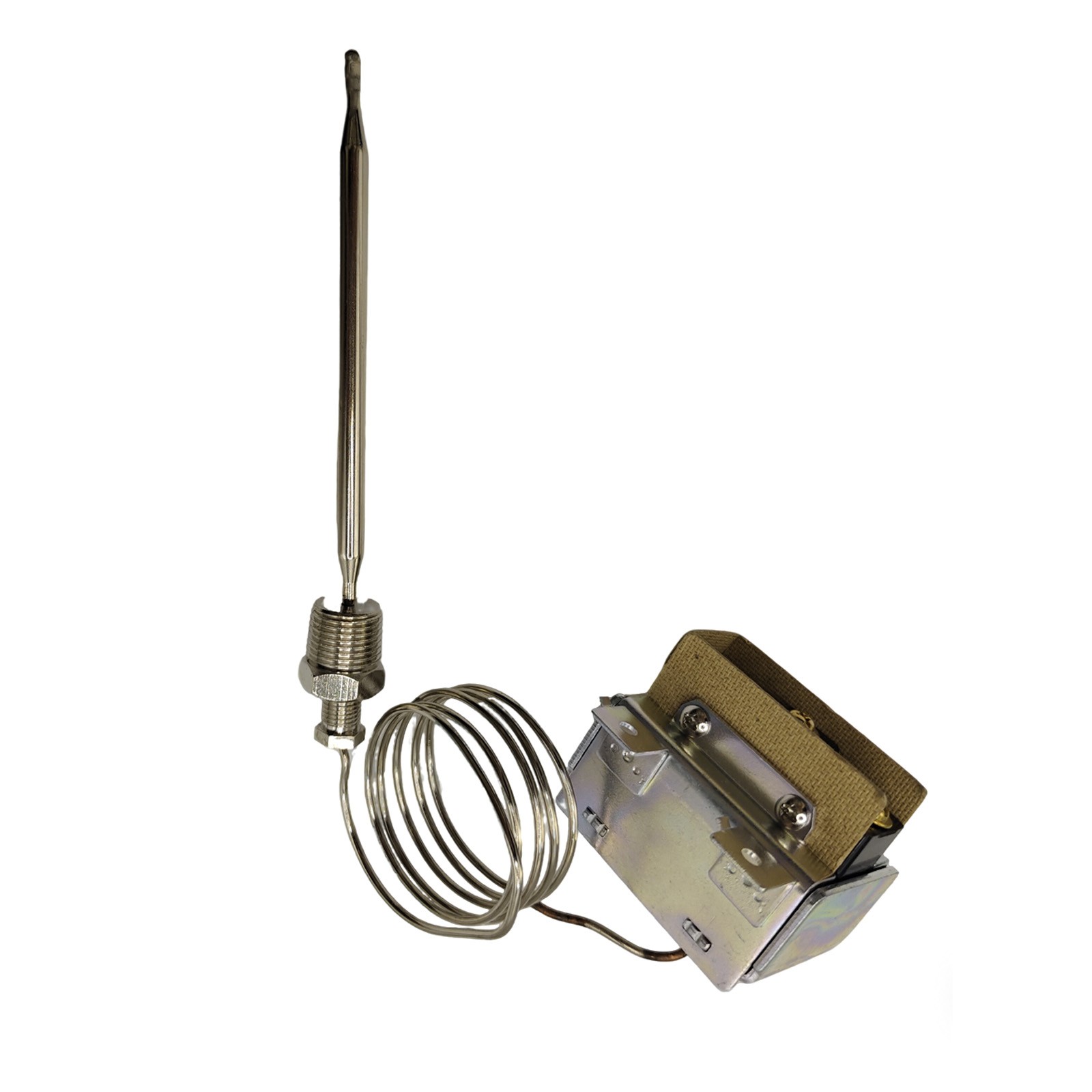 For ATOSA 301030005 Gas Fryer Hi Limit Thermostat with 3/8″ Mpt Stuff Box