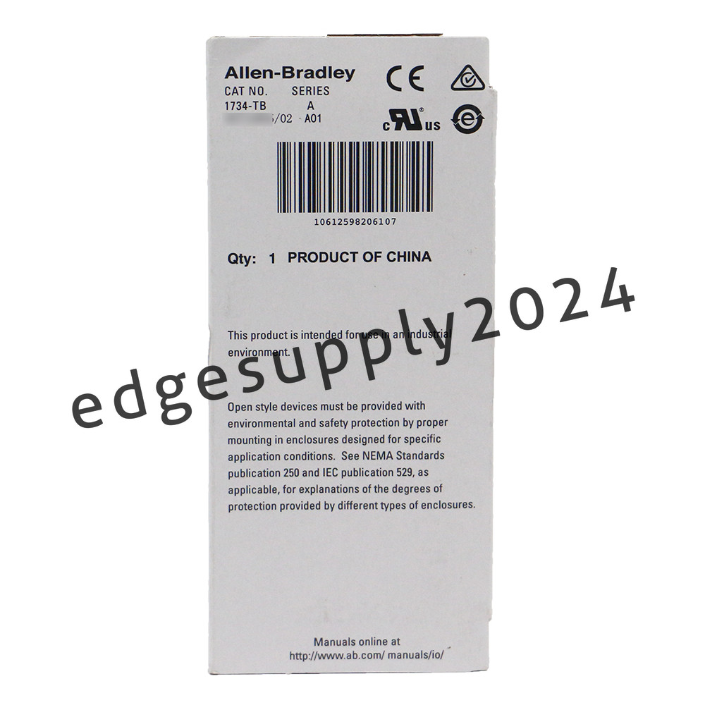 New Factory Sealed Allen-Bradley 1734-TB POINT I/O Module Terminal Base