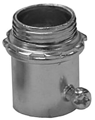 EGS 4050S, EMT Conduit Connector, 1/2″, Steel, Non-Insulated, Set Screw, 1pc