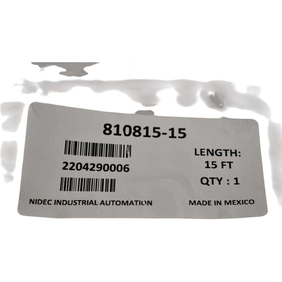 NEW Control Techniques UFCS-A-015 810815-15 MOTOR FEEDBACK CABLE, CONNECTORS ON