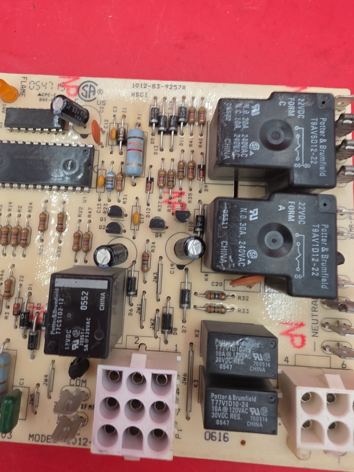 Rheem Ruud 1012-925C Furnace Control Circuit Board 62-24268-03 1012-83-9257A