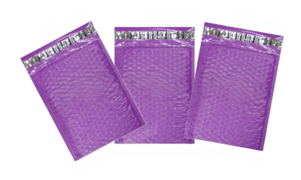 4×8 Hot Pink,Teal Poly Bubble Mailers, Colored Padded Shipping Mailing Envelopes