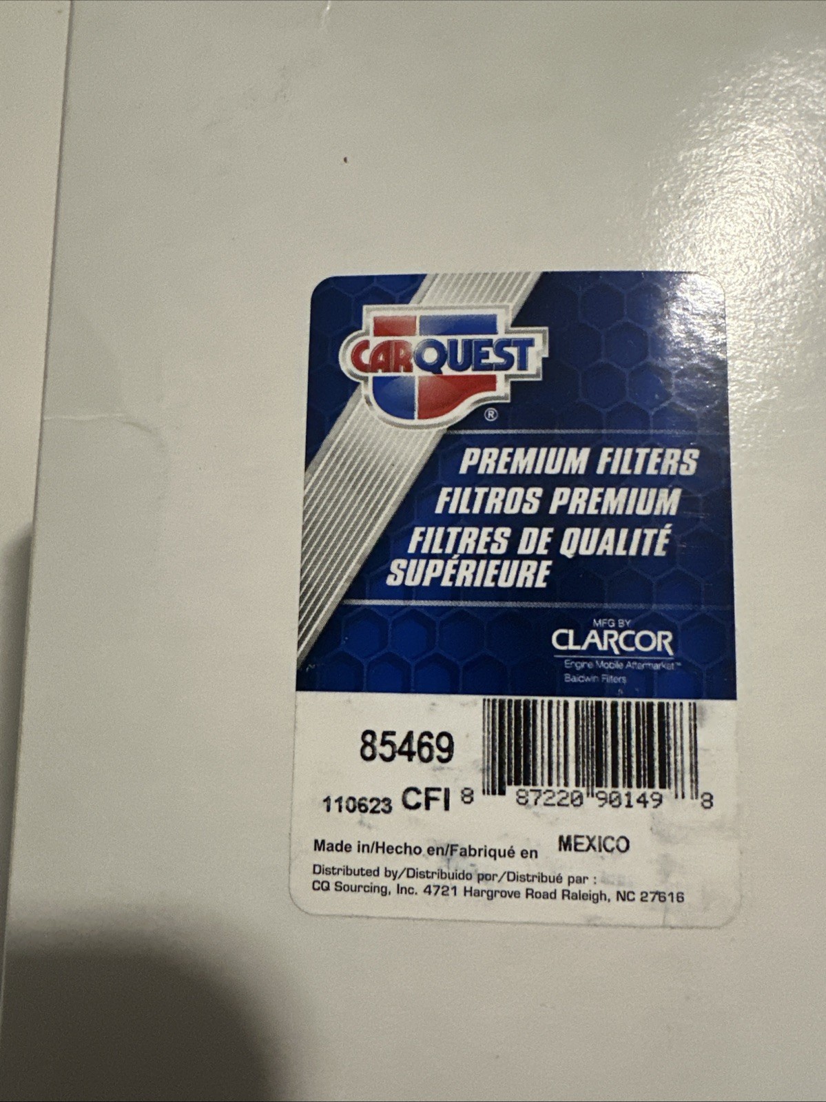 Carquest Premium HD Hydraulic Filter 85469