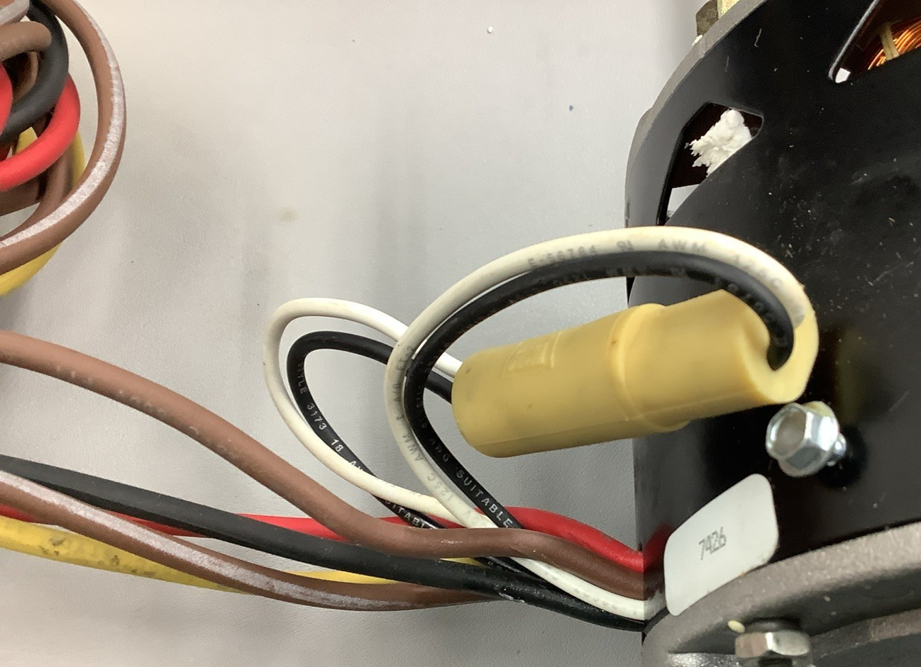 A.O. Smith ORM1016 F48SD6L12 Condenser Motor 1/5HP 208-230V(F15)