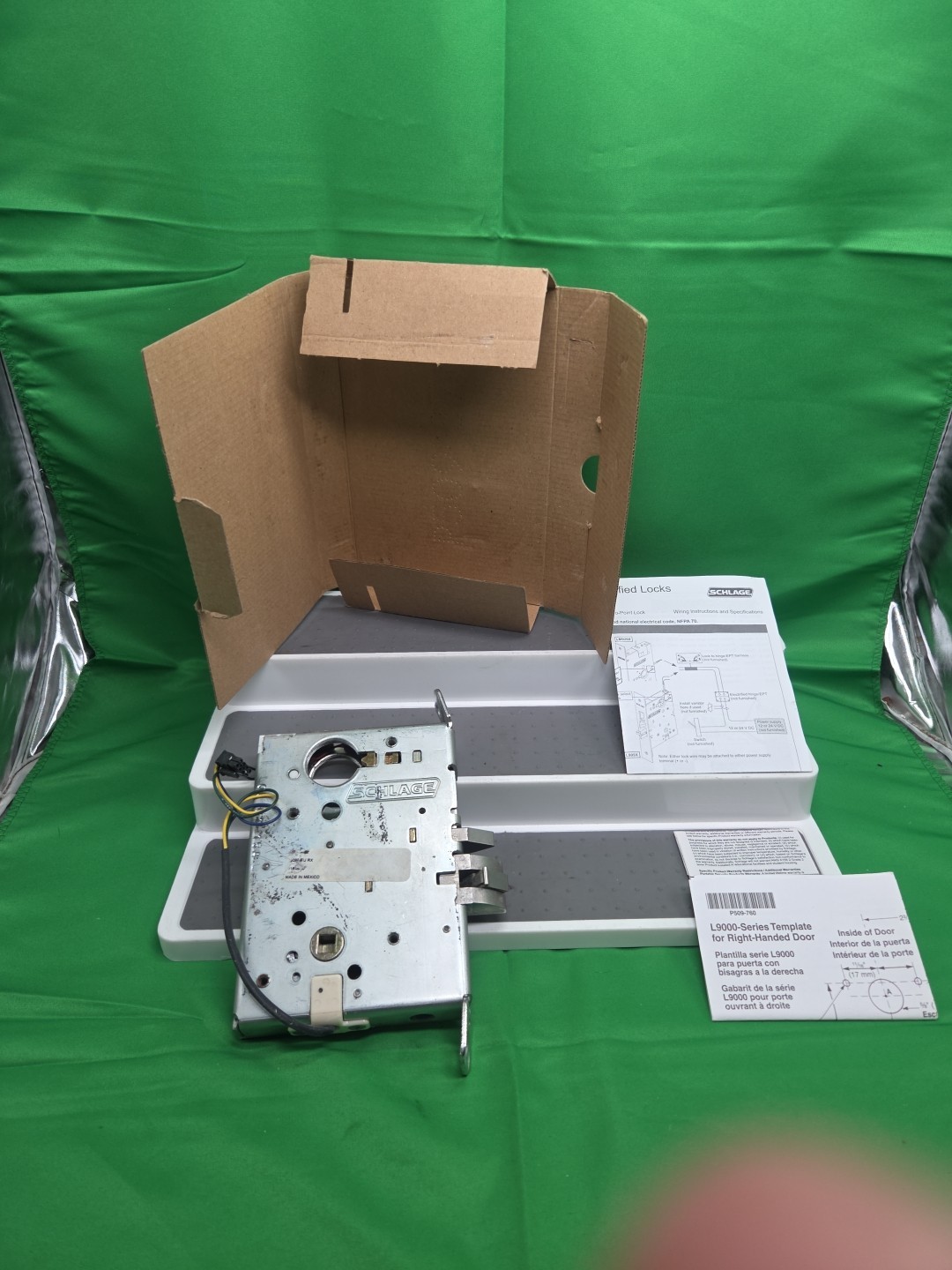Schlage L9092EU RX Electrified Lock Body For L 9000 Series Made Mexico Door Lock