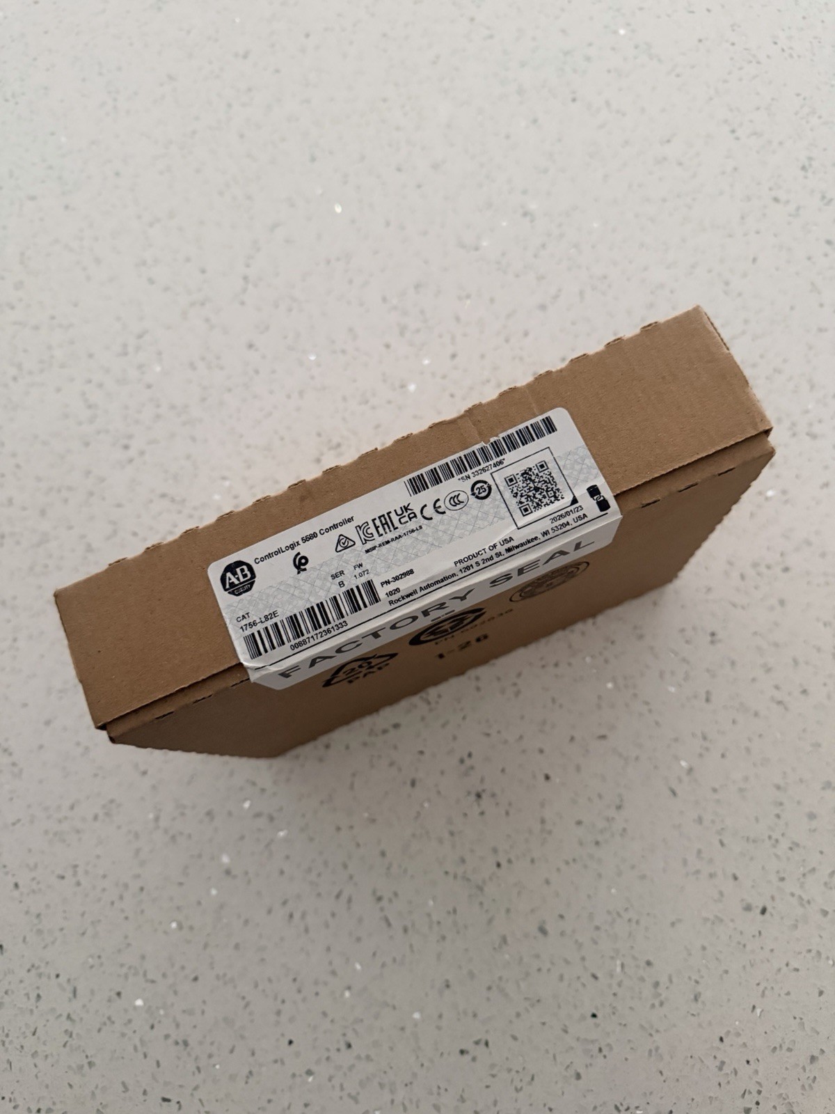 Allen Bradley 1756-L82E SER B ControlLogix 5580 Controller