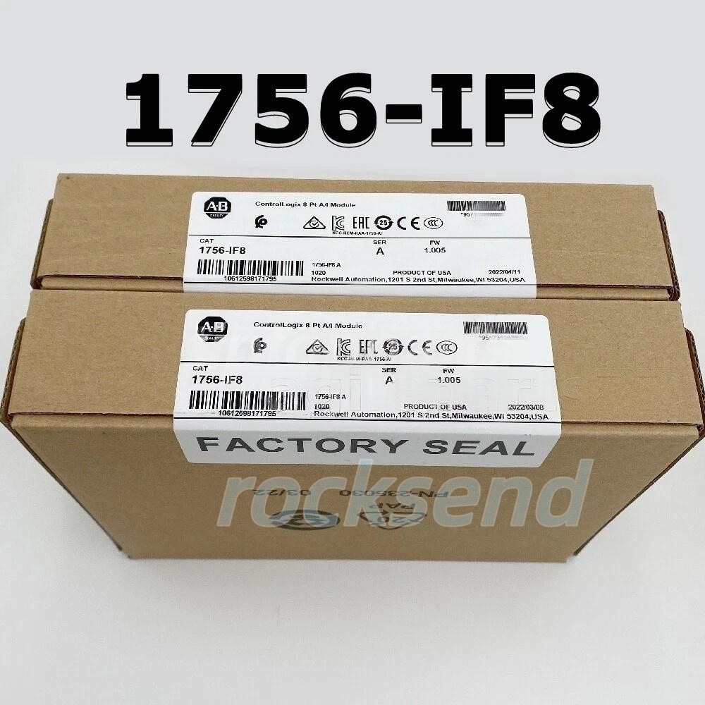 NEW Factory Sealed 1756IF8 1756-IF8 AB ControlLogix Point A/I Module US