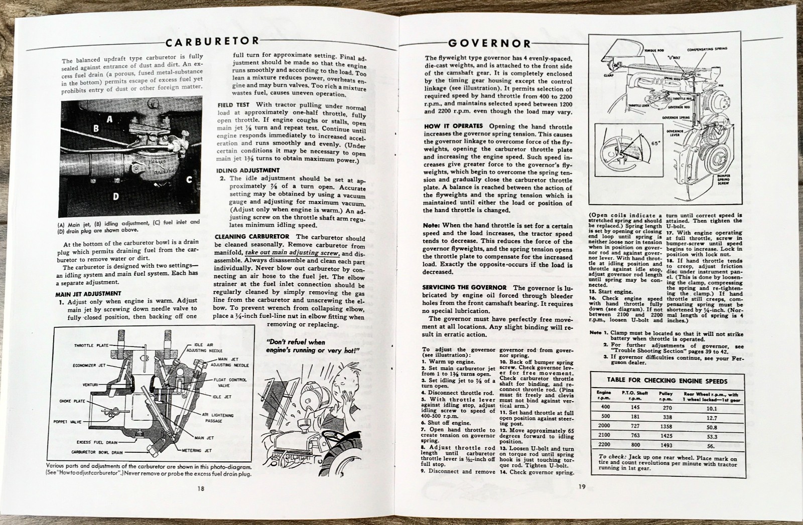 Ferguson To-20 Tractor Owners Operators Manual Maintenance Operation Ford Harry