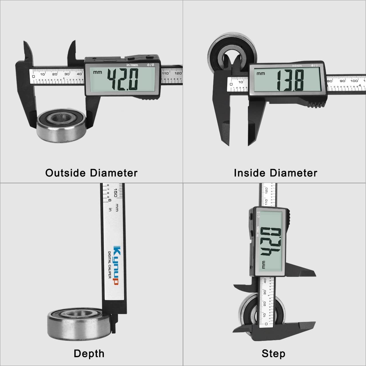 Accurate 6” Digital Caliper with 0.2mm Precision – Ideal for All Measurements