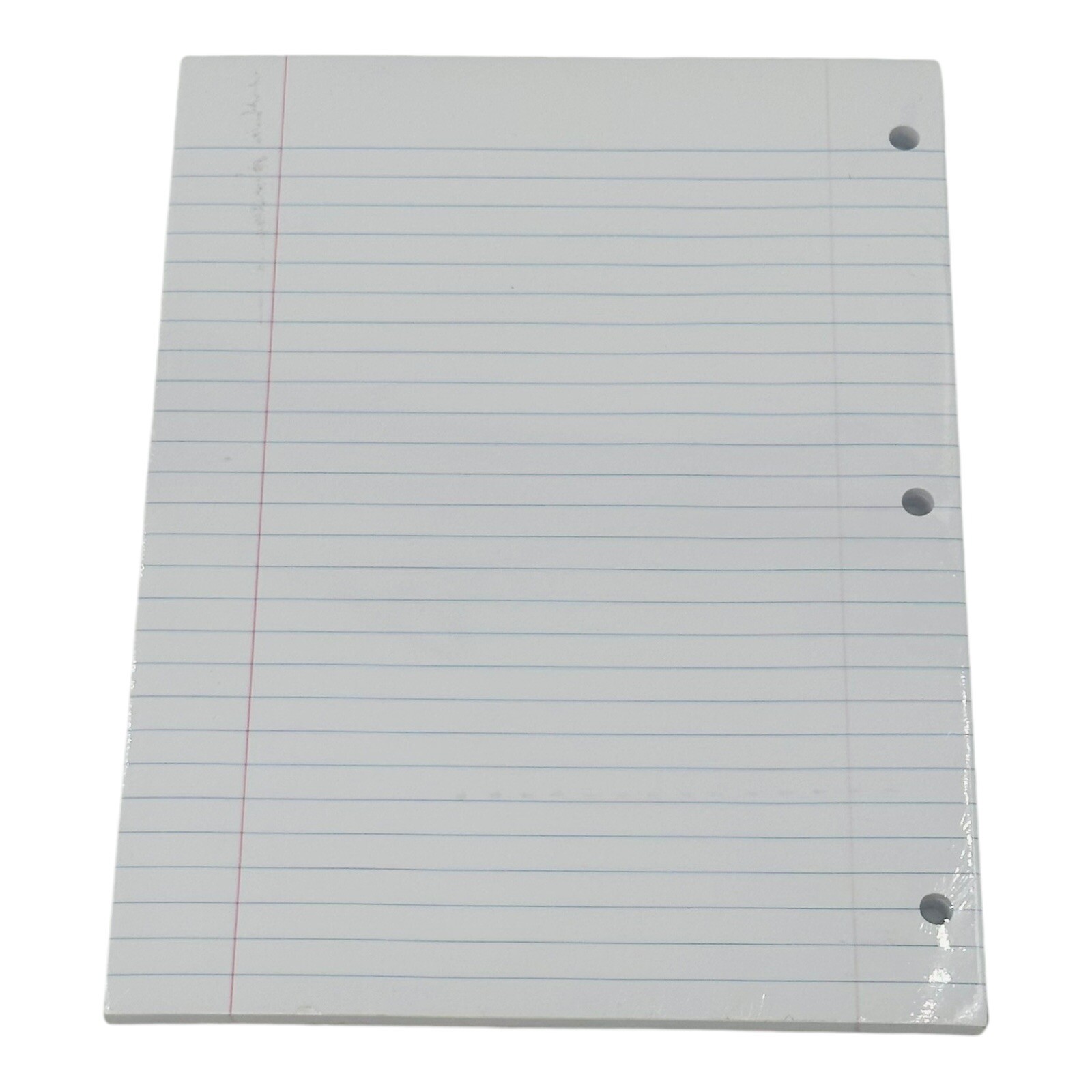 5 Packs Loose Leaf Filler Paper 3 Hole Punch 8 x 10.5 Wide Rule 120 Sheets/Pack