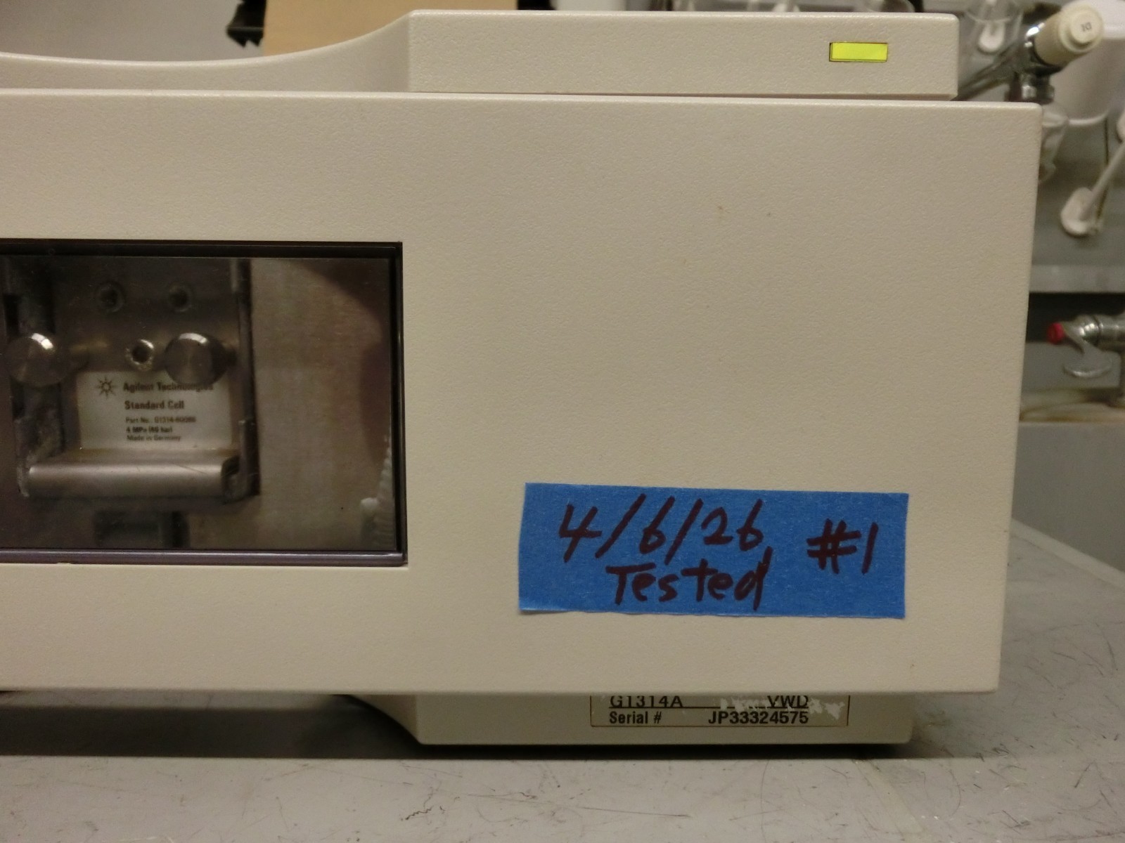 Agilent HP 1100 HPLC VWD Variable Wavelength Detector G1314A Working Tested