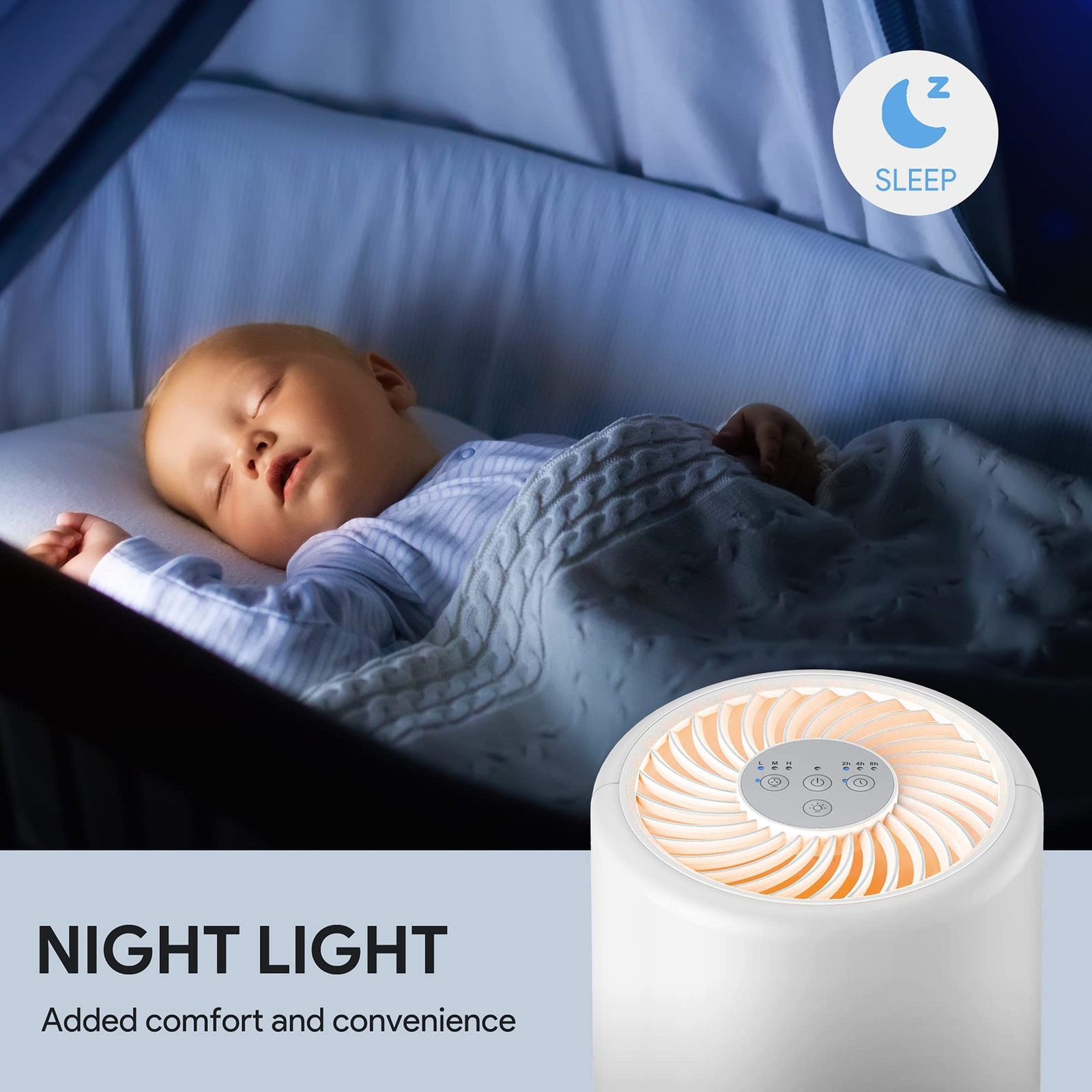 Air Purifiers for Bedroom, FULMINARE H13 True HEPA Air Filter, Quiet Air Clea…