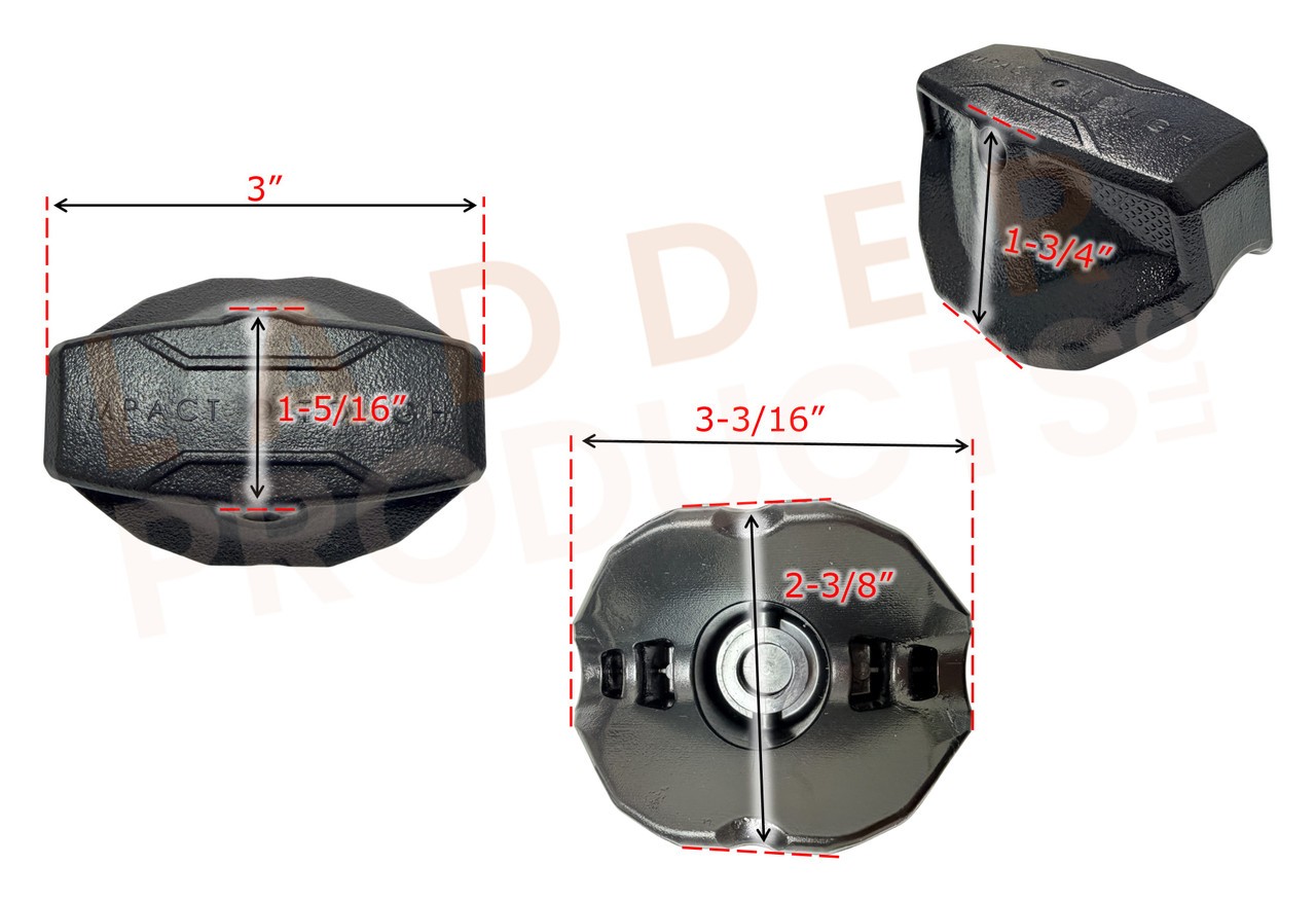 Gorilla Multi-Position Rail Lock Replacement (Twist Lock) GLMPXA-TL