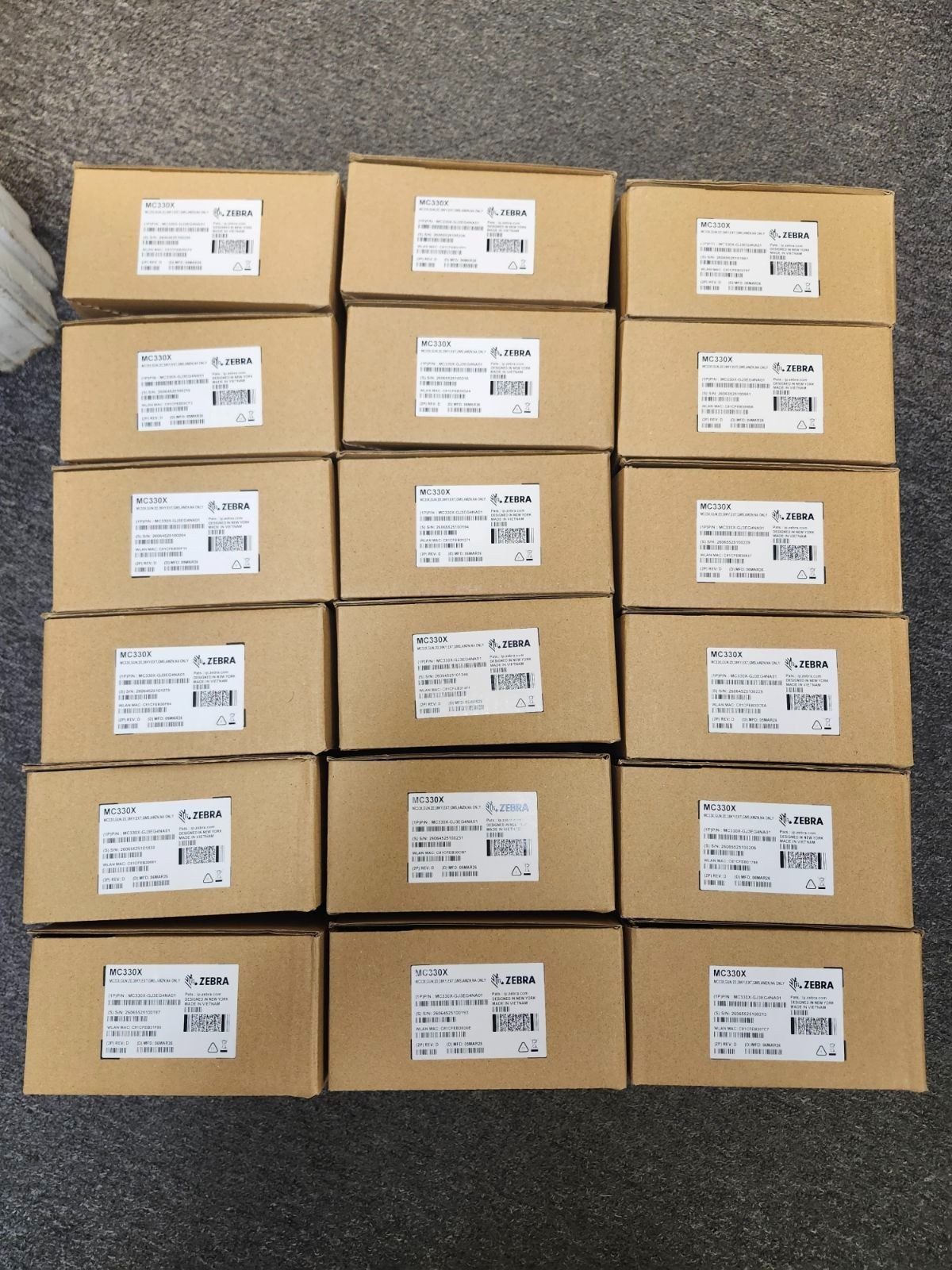✅Zebra MC3300ax Android 2D/1D/QR Barcode Scanner, MC330X-GJ3EG4NA, IN BOX!🔥⭐