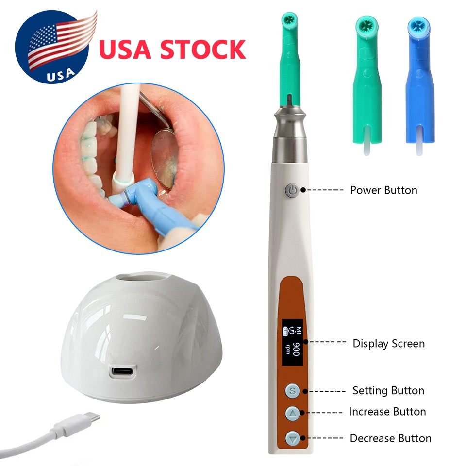 Woodpecker Style Dental Endo Apex Locator Endodontic Root Canal Finder LCD
