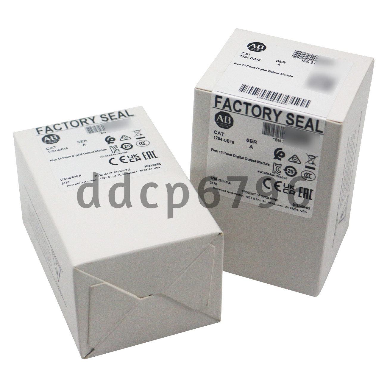 New Factory Allen Bradley 1794-OB16 — Flex 16 Point Digital Output Module